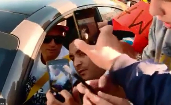 VIDEO: Caos a la salida de Cristiano Ronaldo de Valdebebas