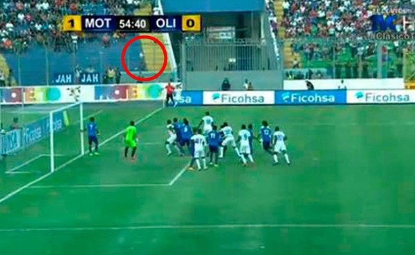 VIDEO: El gol anulado al Olimpia en el clásico ante Motagua