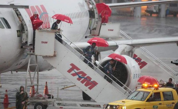 Selección de Honduras ya se encuentra en Porto Alegre