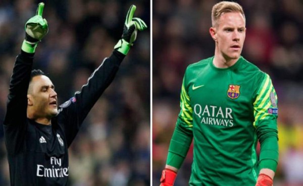 Keylor Navas y Ter Stegen sostendrán un duelo intenso en la portería en el clásico