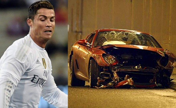 Los futbolistas más peligrosos al volante de un carro