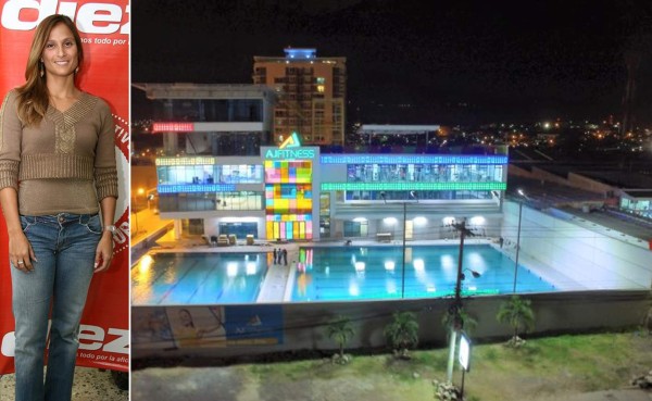 Apedrean gimnasio propiedad de Ana Joselina Fortín en Tegucigalpa