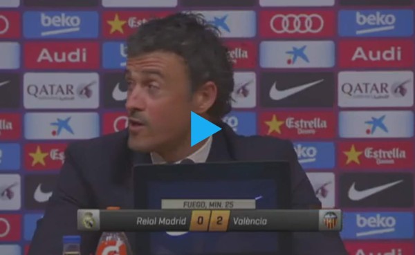 VIDEO: Jugadores del Barcelona celebraron gol del Valencia ante Real Madrid