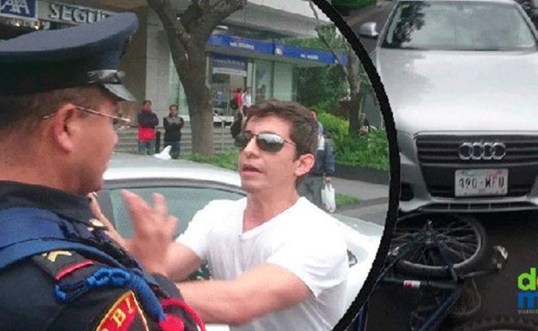 VIDEO: Surge en México el 'Lord Audi', el joven que irrespetó a ciclistas