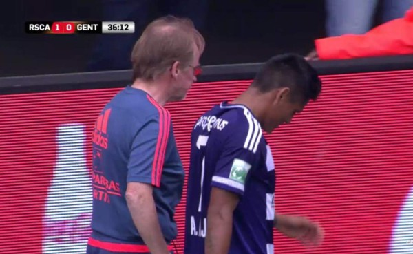 Andy Najar se lesiona en Bélgica con el Anderlecht