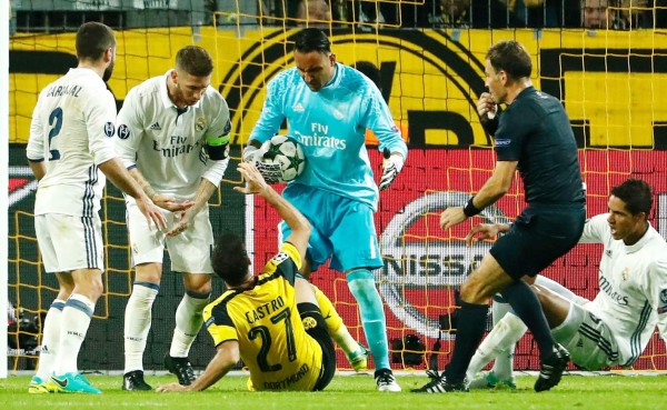 La 'empatitis' del Real Madrid le llega hasta la Champions ante el Dortmund&nbsp;&nbsp;