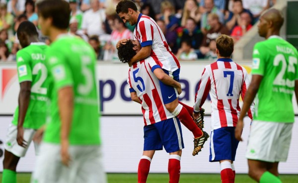 Atlético de Madrid aplasta al Wolfsburgo alemán