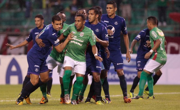 Marathón le gana el clásico a Motagua en el Olímpico