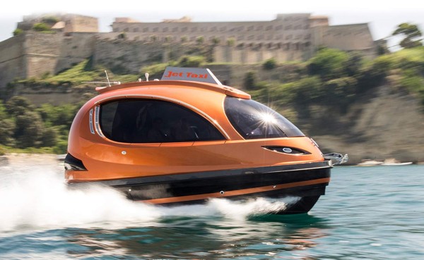 VIDEO: Conocé al taxi acuático que viaja a más de 60km/h