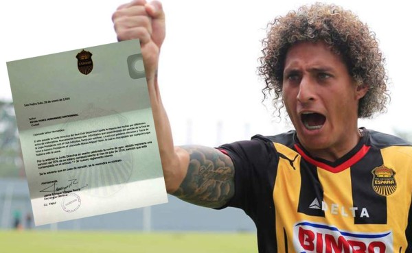 Real España multa a Kevin Hernández por tratar con palabras ofensivas a Mateo Yibrín