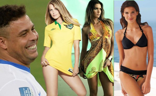 Estas son las chicas que volvieron loco a Ronaldo, el 'gordito'