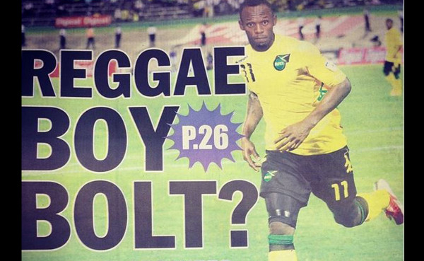 Usain Bolt jugaría en la selección de fútbol de Jamaica