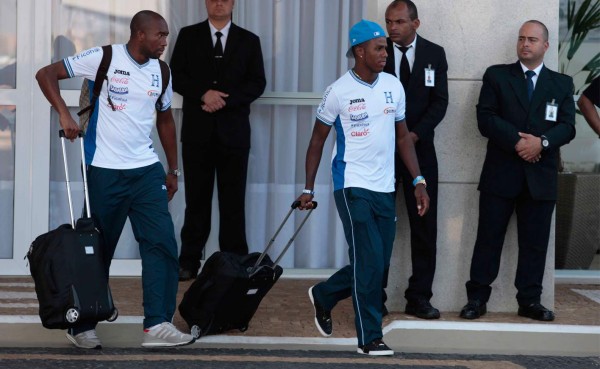 La Selección de Honduras ya se encuentra en Curitiba