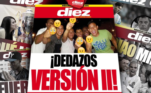 Las portadas digitales de DIEZ de este miércoles 4 de mayo del 2016