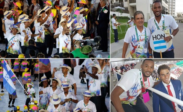 ¡Inolvidables imágenes de la delegación de Honduras en los Juegos Olímpicos de Río!