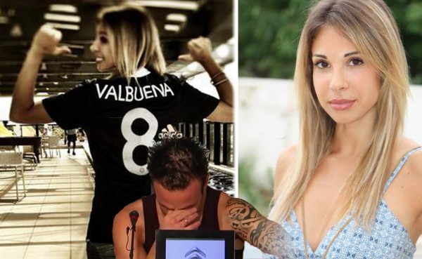 Fanny Lafon, novia de Valbuena, se ha convertido en su consuelo en pleno escándalo