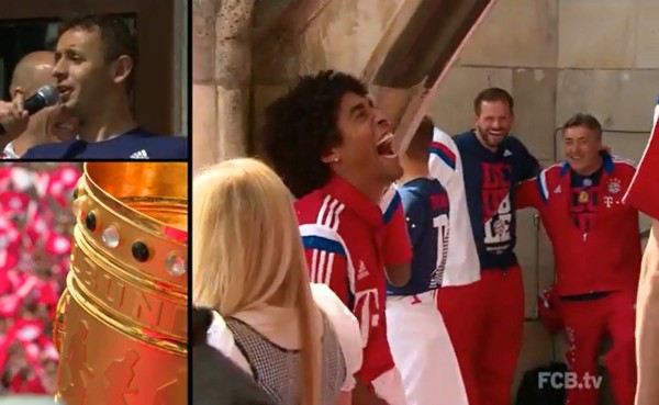 VIDEO: La imitación de Rafinha que hizo gozar a Dante