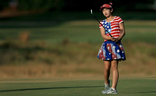 Niña precoz da 78 golpes en abierto de EUA y pide un helado