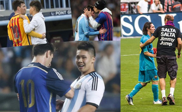 FOTOS: Los espontáneos más recordados que se han metido a la cancha por Messi