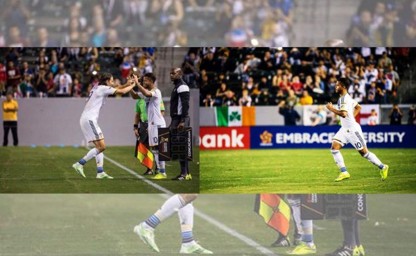 Giovani dos Santos debutó con gol en el Galaxy
