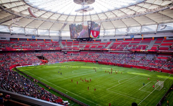 No habrá llenazo en el BC Place para el Canadá-Honduras