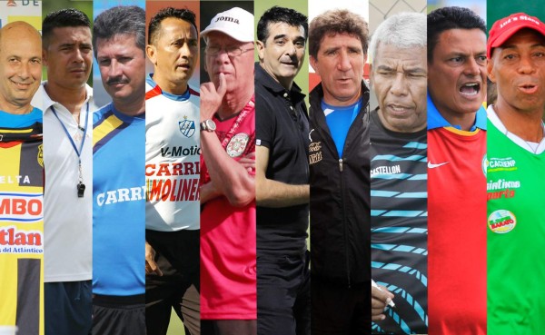 Entrenadores hondureños dominan sobre extranjeros en el torneo Clausura