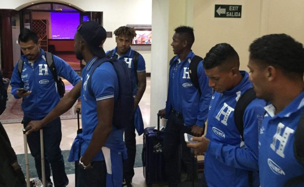 Honduras ya se encuentra en Guatemala para su partido amistoso