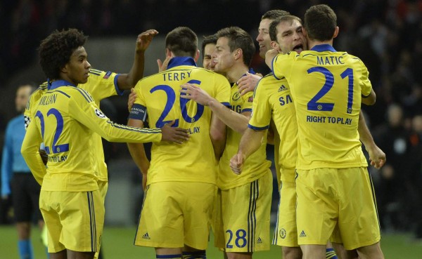 El Chelsea sacó el empate ante PSG en Francia