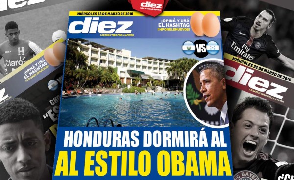 Las portadas digitales de DIEZ de este miércoles 23 de marzo de 2016