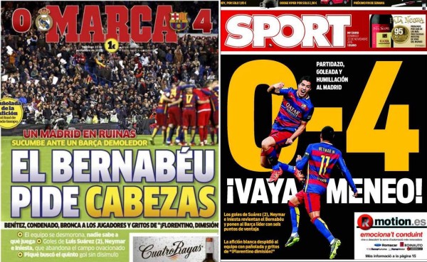 Las mejores portadas de este domingo 22 de noviembre de 2015