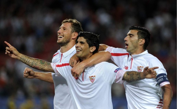 Sevilla golea al Mönchengladbach en su regreso a la Champions