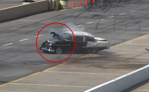 VIDEO: Impresionante accidente en carrera de autos en Colorado