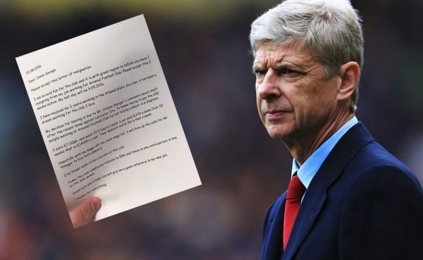 ¡INSÓLITO!: Empleado del Arsenal renuncia para que Wenger pueda fichar jugadores