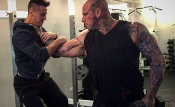 FOTOS: Mirá el espectacular cambio de Martyn Ford, de flaco y padecer bullying a musculoso