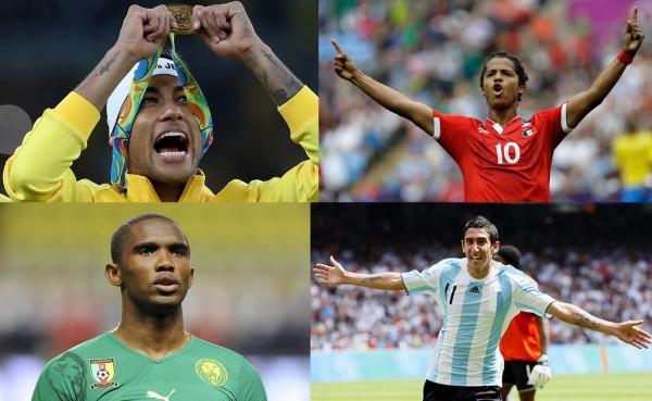 Las grandes figuras que ganaron el oro en el fútbol masculino de los Juegos Olímpicos