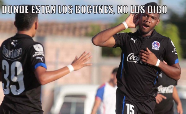 Goleada de Olimpia y el sufrimiento de Real España en Copa Presidente, top en memes