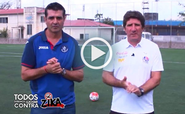 Héctor Vargas y Diego Vázquez dejan de lado sus peleas para luchar contra el ZIKA