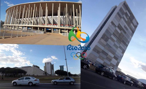Brasilia, la ciudad en forma de avión que no respira la fiesta olímpica