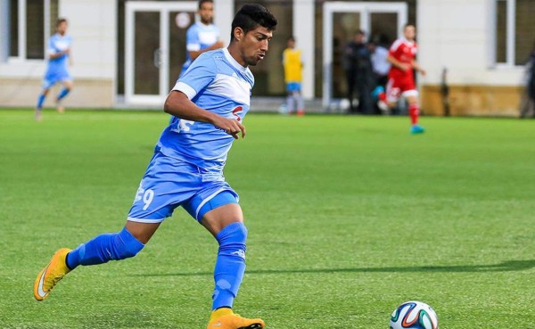 Salvadoreño Nelson Bonilla anota doblete con el Zira en Azerbaiyán