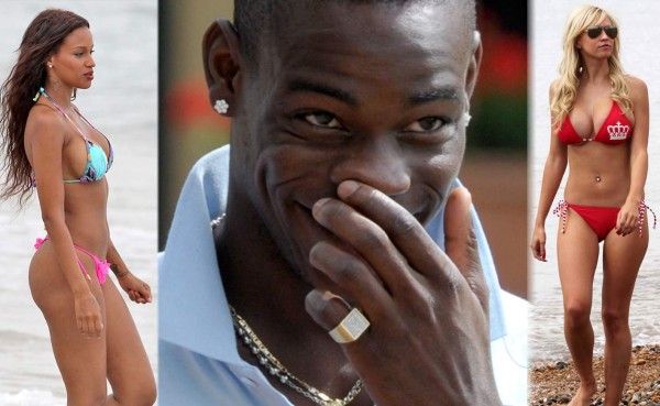 FOTOS: Mario Balotelli podría formar un equipo femenino con sus novias