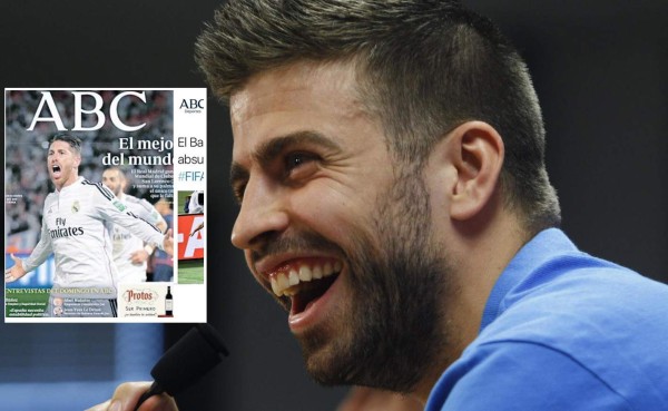 Piqué deja al descubierto la parcialidad de la prensa madrileña