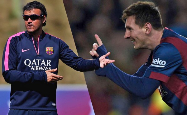 Luis Enrique quiso abrirle un expediente a Leo Messi