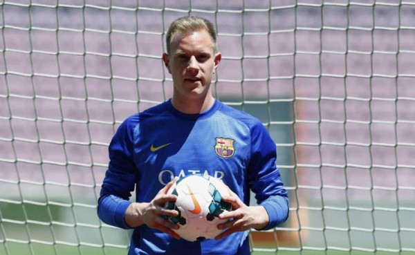 Ter Stegen se lesionó durante entrenamiento del Barcelona