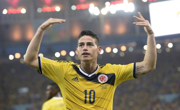 James Rodríguez consigue el Botín de Oro
