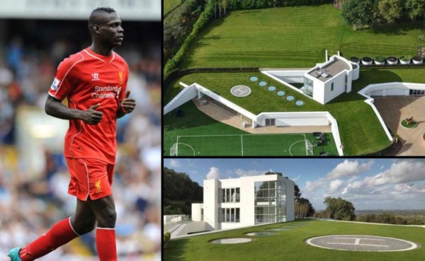 Espectaculares: Los futbolistas que tienen sus mansiones con cancha de fútbol
