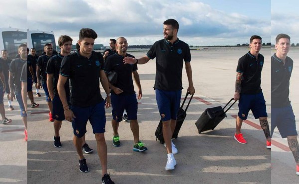 Barcelona llega a Tiflis en busca de su quinta Supercopa
