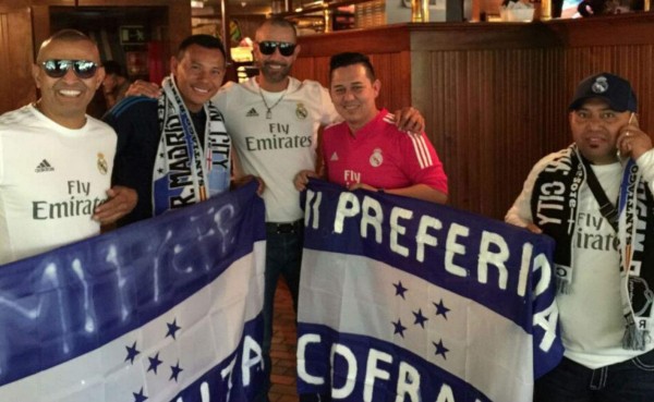 Hondureños disfrutaron el pase a la final del Real Madrid