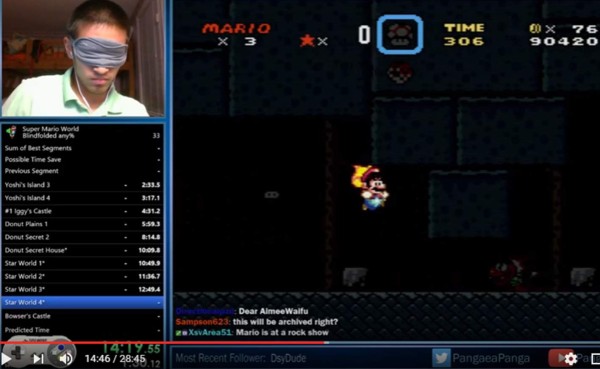 VIDEO: Pasa el Super Mario con los ojos cerrados