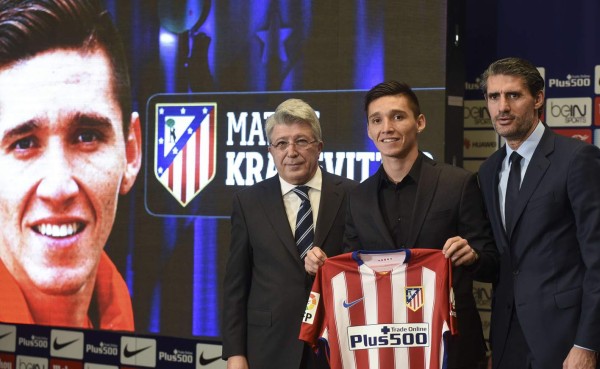 Atlético de Madrid presentó a su nuevo fichaje, el argentino Matías Kranevitter