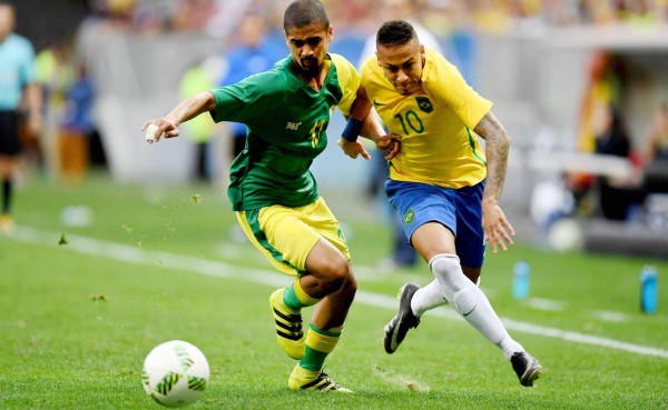 Brasil y Neymar decepcionan en su debut en los Juegos Olímpicos